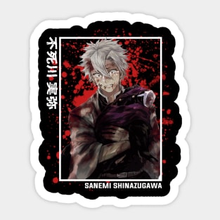 Sanemi Shinazugawa - Demon Slayer Sticker